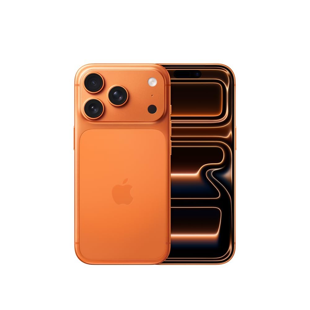 Apple iPhone 17 Pro, US Version, 512GB, eSIM, Cosmic Orange- Unlocked (Renewed Premium)