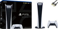 Newest Play Station 5 Digital Edition PS 5 Gaming (Disc Free) Console (Renewed)