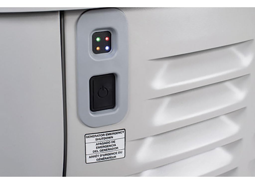 Generac 22kW Home Standby Generator for home use, built-in cellular connectivity, whole house generator for power backup