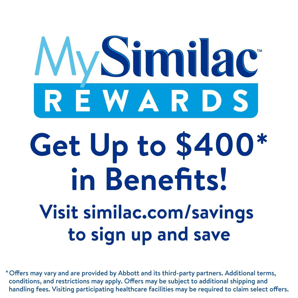 Similac 360 Total Care Infant Formula, Has 5 HMO Prebiotics, Our Closest Prebiotic Blend to Breast Milk, Non-GMO, Baby Formula Powder, 36-oz Value Can, Pack of 3