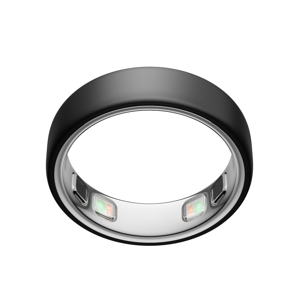 Oura Ring 5 - Silver - Size 8 - World’s Smallest Smart Ring - Sleep, Activity, Women’s Health, AI Advisor, 1 Week of Battery Life, Size Before You Buy, Android & iOS Compatible