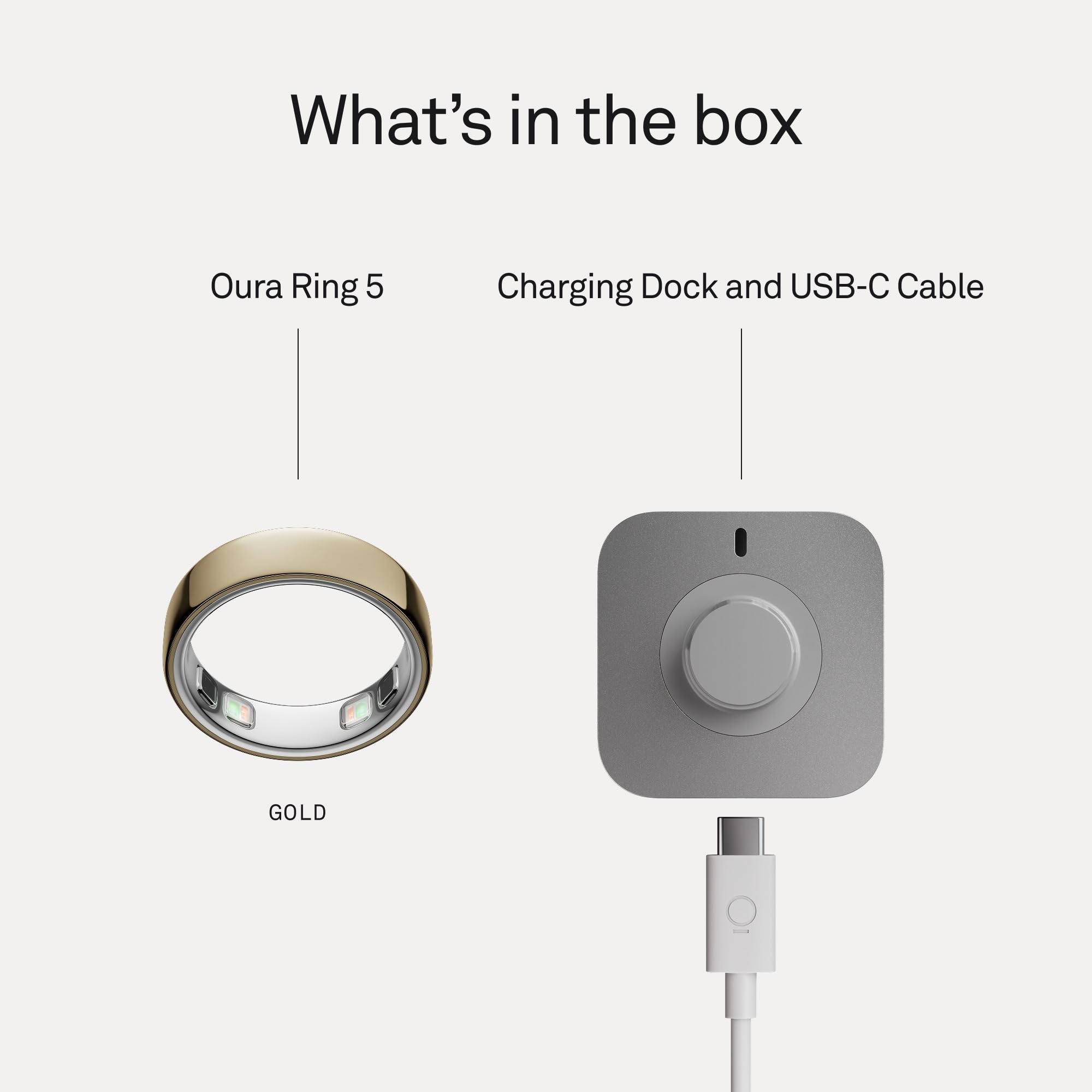 Oura Ring 5 - Silver - Size 8 - World’s Smallest Smart Ring - Sleep, Activity, Women’s Health, AI Advisor, 1 Week of Battery Life, Size Before You Buy, Android & iOS Compatible