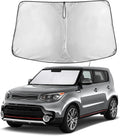 Autovir Windshield Sun Shade Fit for 2016-2024 2025 2026  Pilot Sunshade, Front Car Window Shades Sun Visor, Blocks UV Rays & Heat, Car Accessories