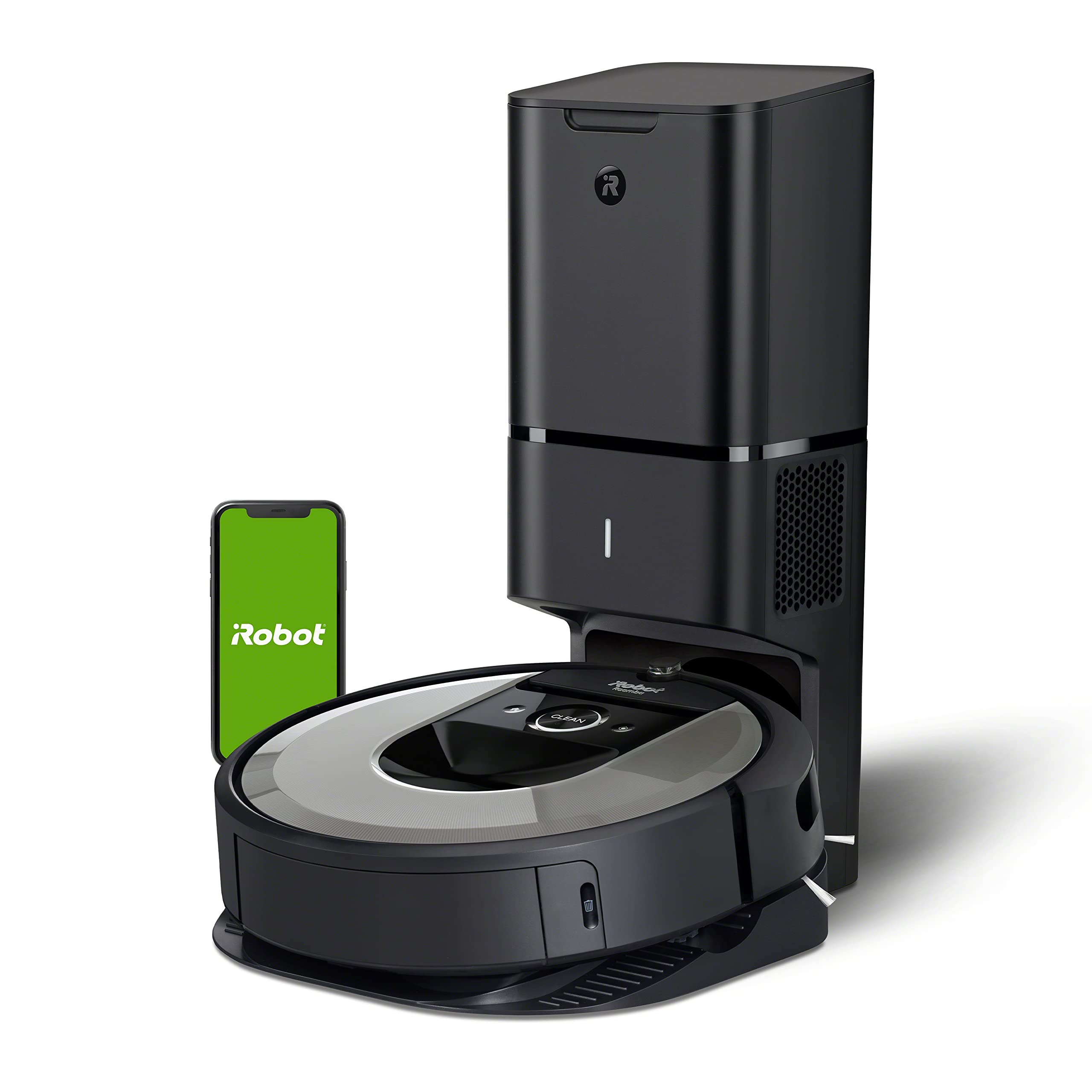 iRobot Roomba 505X Robot Vacuum & Mop Combo, 70x More Suction, Multifunction Dock, 75 Day Self-Emptying, Self-Cleaning & Hot Dry, Lifting Spinning Mop Pads, AI Obstacle Avoidance, Ideal for Pet Hair