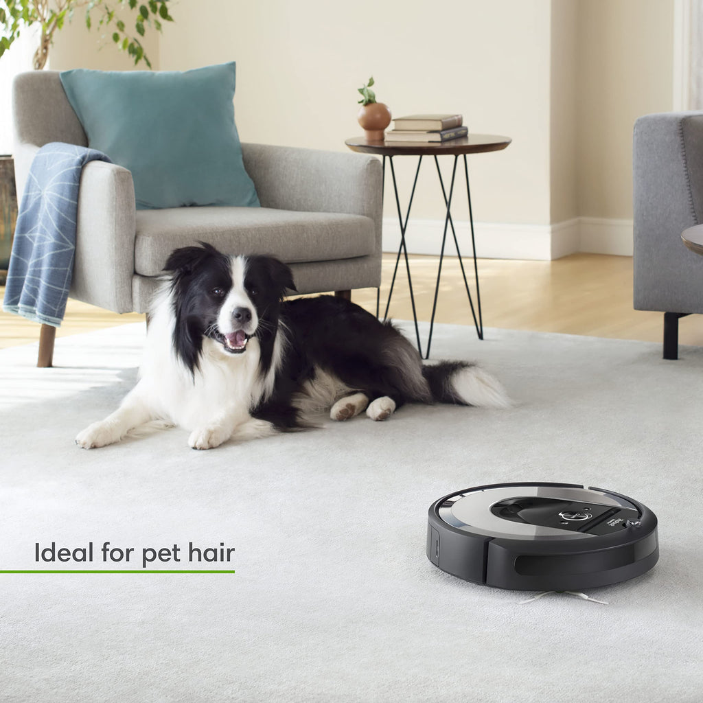 iRobot Roomba 505X Robot Vacuum & Mop Combo, 70x More Suction, Multifunction Dock, 75 Day Self-Emptying, Self-Cleaning & Hot Dry, Lifting Spinning Mop Pads, AI Obstacle Avoidance, Ideal for Pet Hair