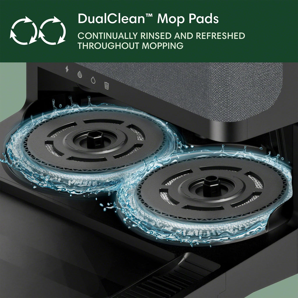 iRobot Roomba 505X Robot Vacuum & Mop Combo, 70x More Suction, Multifunction Dock, 75 Day Self-Emptying, Self-Cleaning & Hot Dry, Lifting Spinning Mop Pads, AI Obstacle Avoidance, Ideal for Pet Hair
