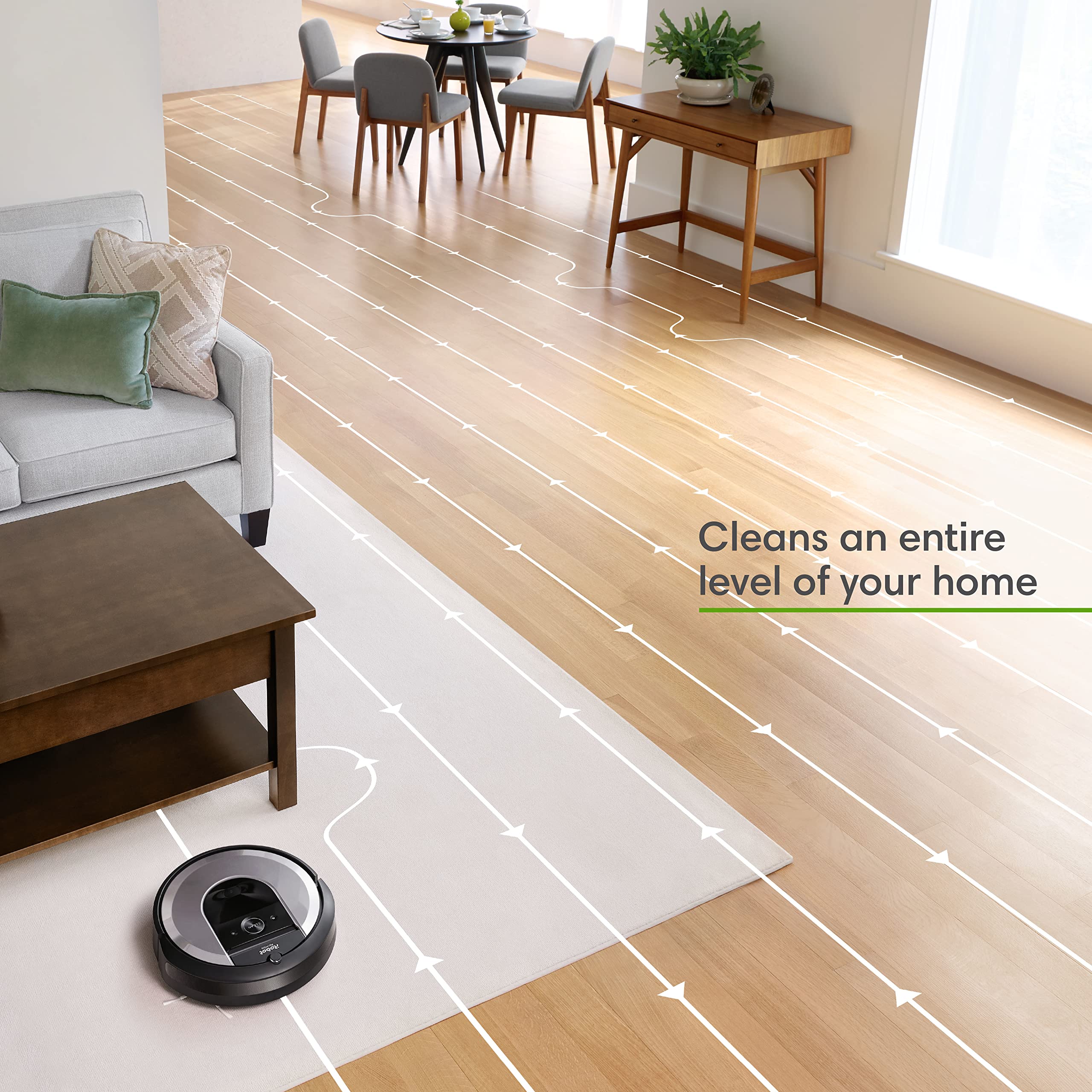 iRobot Roomba 505X Robot Vacuum & Mop Combo, 70x More Suction, Multifunction Dock, 75 Day Self-Emptying, Self-Cleaning & Hot Dry, Lifting Spinning Mop Pads, AI Obstacle Avoidance, Ideal for Pet Hair