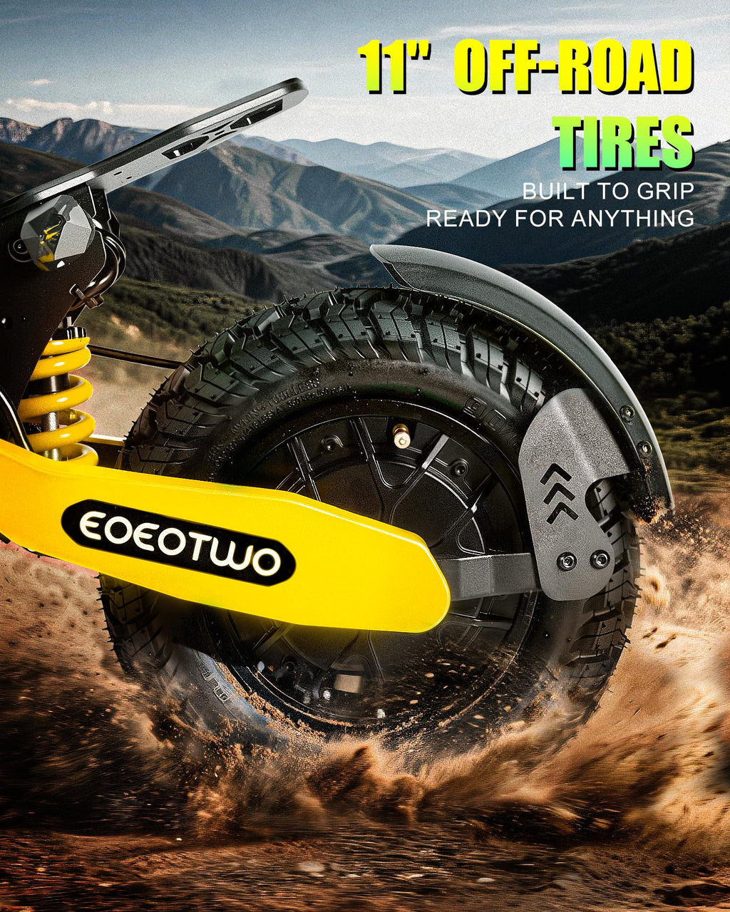 Electric Scooter for Adults,31/38 MPH 1200W/2400W Peak Motor | 11" Off-Road Tires Fast E Scooter, Up to 20/45 Miles Range, Dual Suspension, 330 lbs Max Load, Foldable